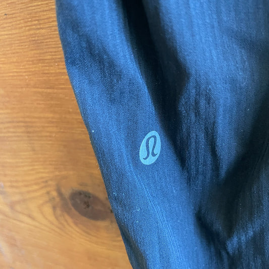 6 - Lululemon Black Subtle Striped Dance Mid-Rise Jogger Athletic Pants 0209SB