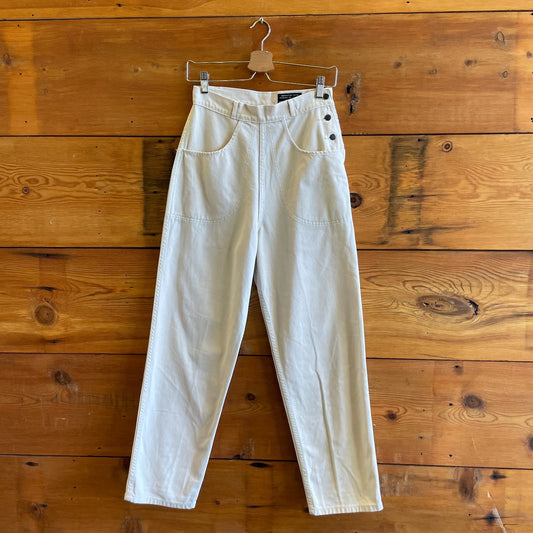 26 - Imogene + Willie Natural Selvage Liza Cotton Hemp Blend Pants 0908CG