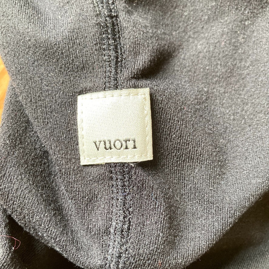 S - Vuori $94 Black Performance Joggers Slim Relaxed Slight Crop Pants 3333MC