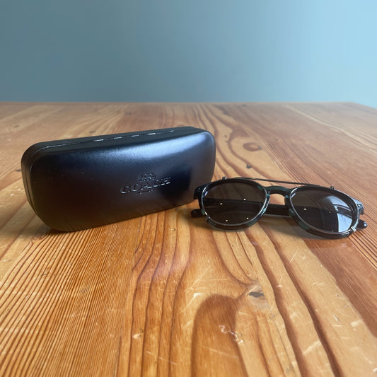 Coach HC8216 547687 Tortoiseshell / Gray Sunglasses w/ Case 0701JB