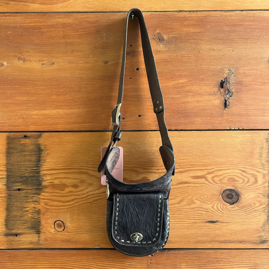 Calleen Cordero $545 Dark Brown Leather Gavranita Belt Bag 0224DM