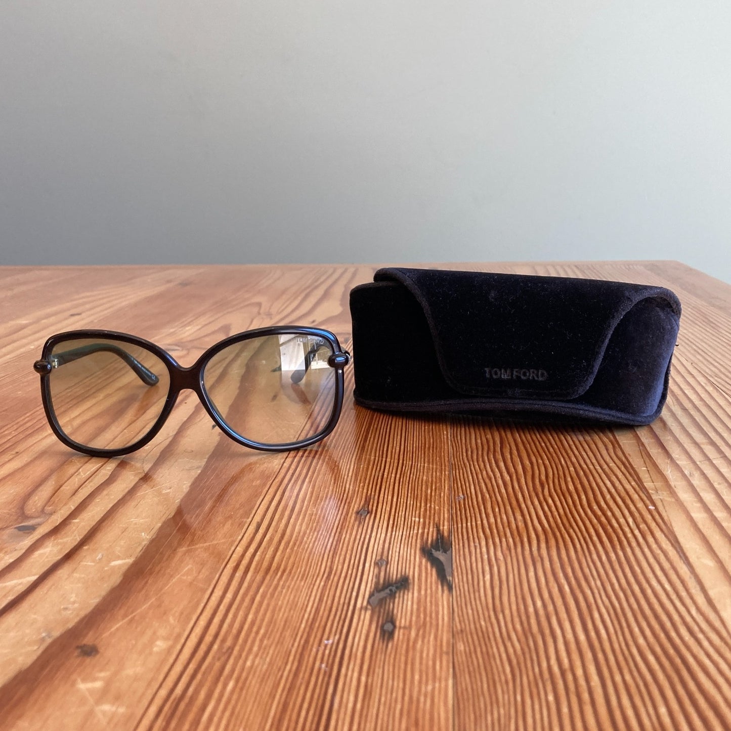 TOM FORD TF 165 48F CALLAE Sunglasses w/ Case 3333MC