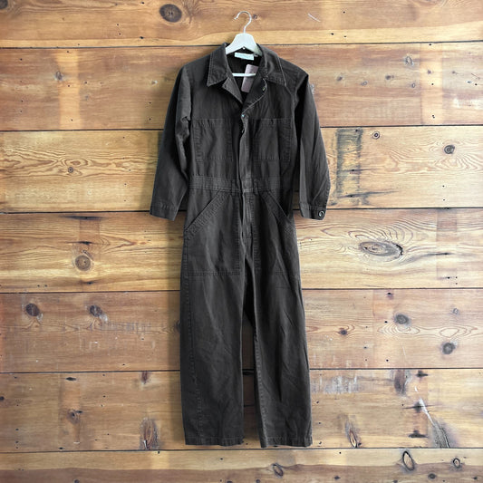 S - Big Bud Press Black Long Sleeve Everyday Jumpsuit Coveralls 0720PC