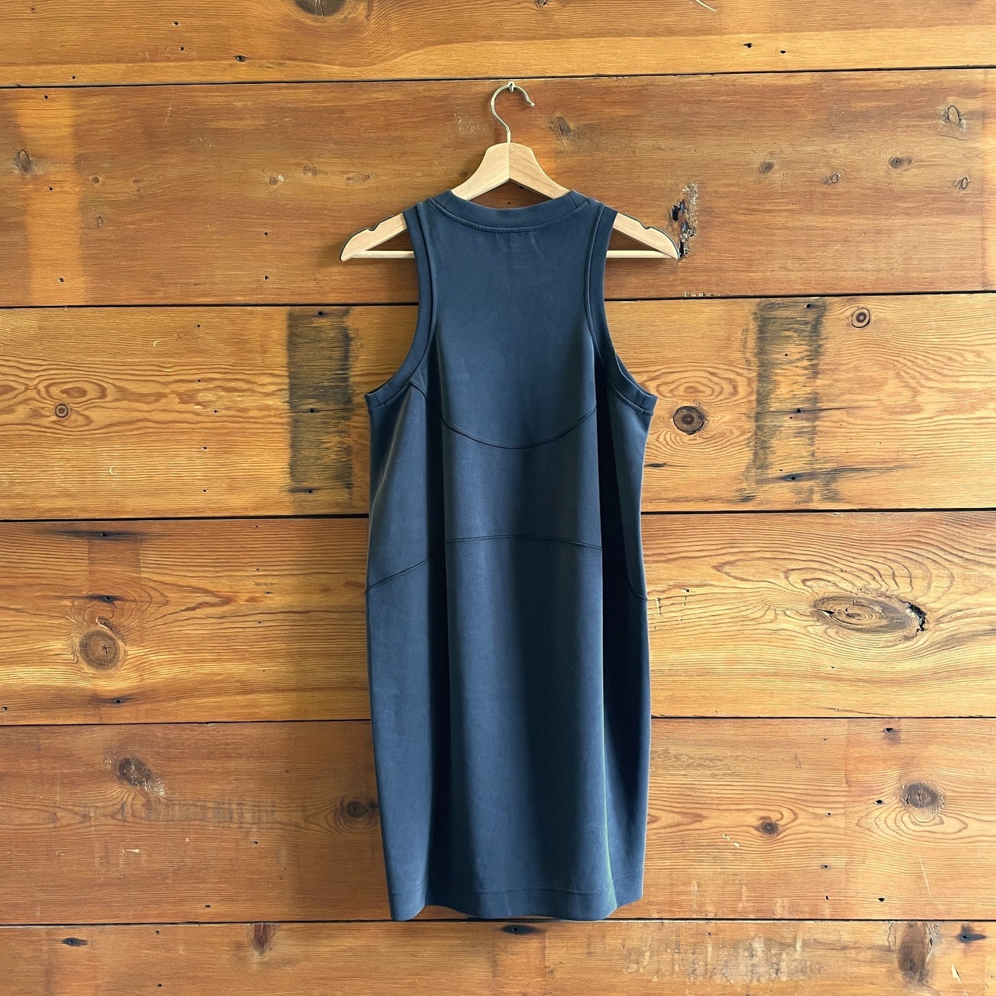 6 - Lululemon $128 Black Softstreme Back in Action Dress NEW 0721DK