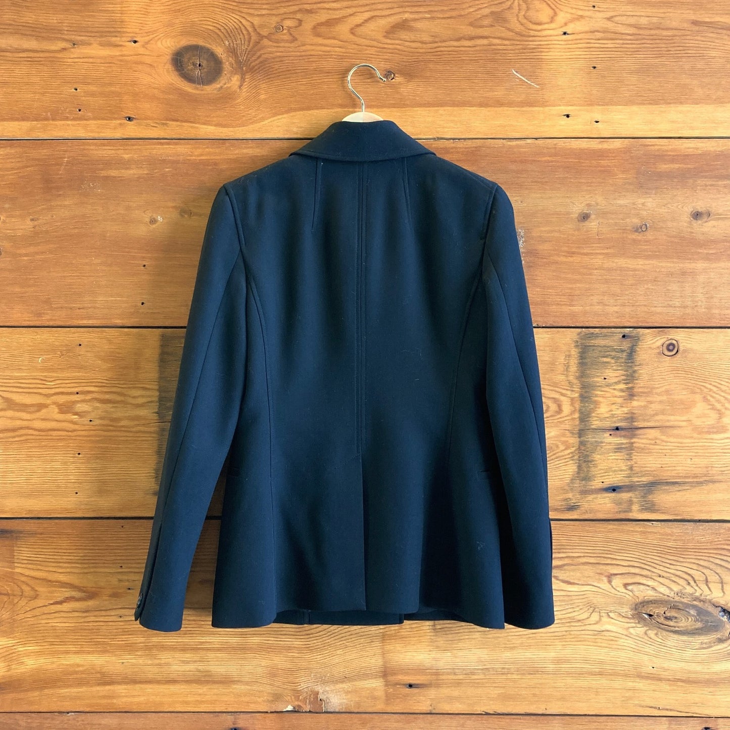 6 - Helmut Lang Black Zip Front Professional Blazer Womens Jacket 0816MS