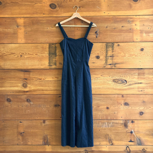 0 - Emerson Fry Black Sleeveless Wide Leg Stretch Fit Jumpsuit Outfit 0731GH