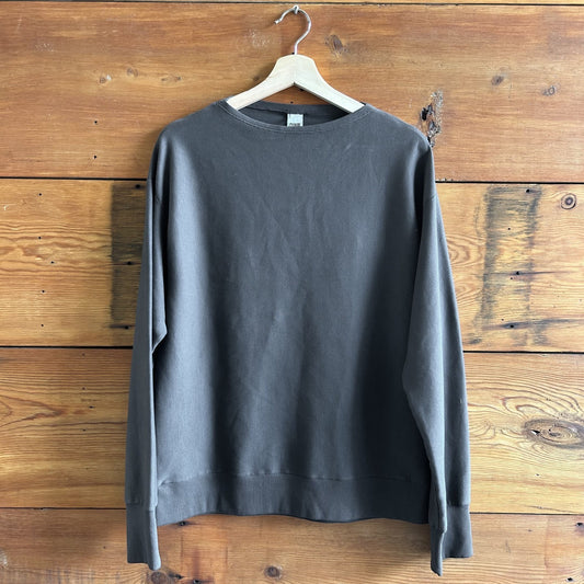 M - Prairie Underground $143 Drab Gray Organic Cotton Sportif Sweater NEW 0721DK