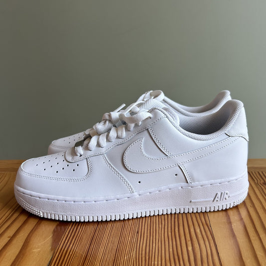 10 - Nike White Air Force 1 '07 Leather CW2288-111 Shoes NEW w/ Box 0817JE