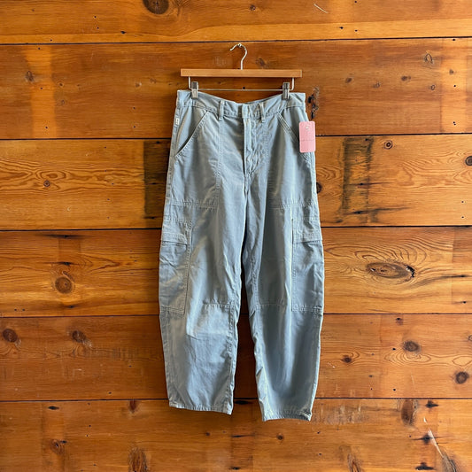 28 - Citizens of Humanity Blue Marcelle Low Slung Easy Cargo Pants 1125KG