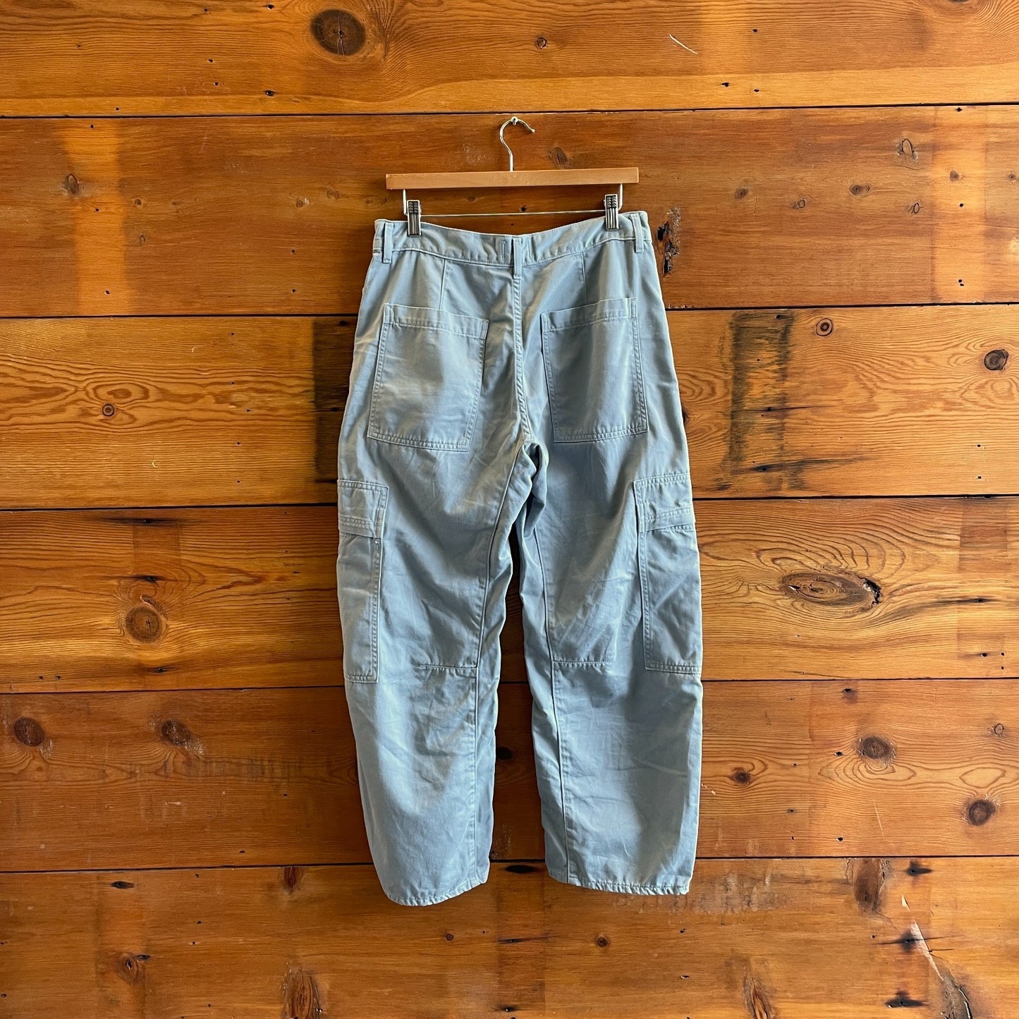 28 - Citizens of Humanity Blue Marcelle Low Slung Easy Cargo Pants 1125KG