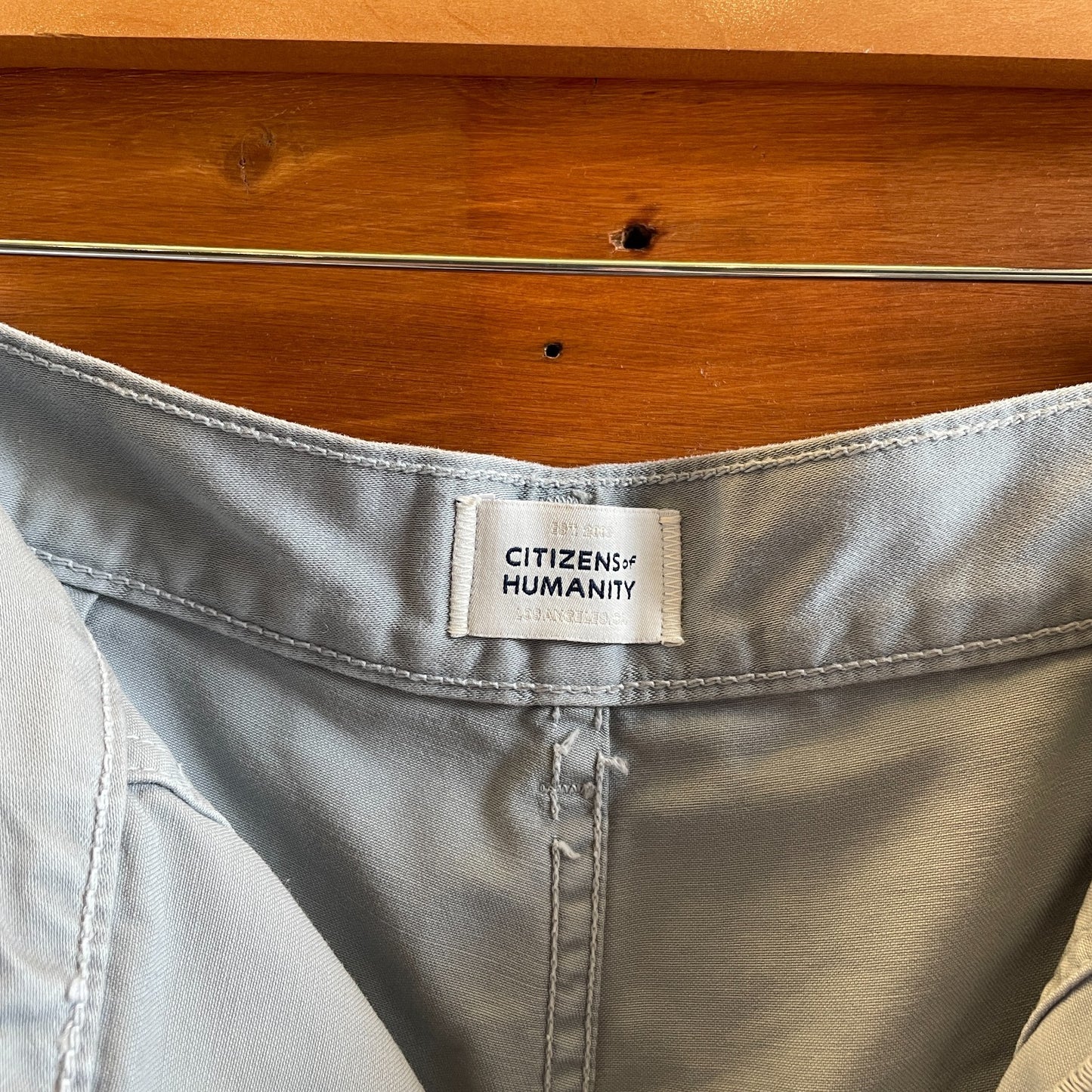 28 - Citizens of Humanity Blue Marcelle Low Slung Easy Cargo Pants 1125KG