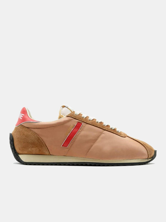 40 / 9 - Re/Done $395 Brown 70's Runner Throwback Sneakers Shoes 0720LP