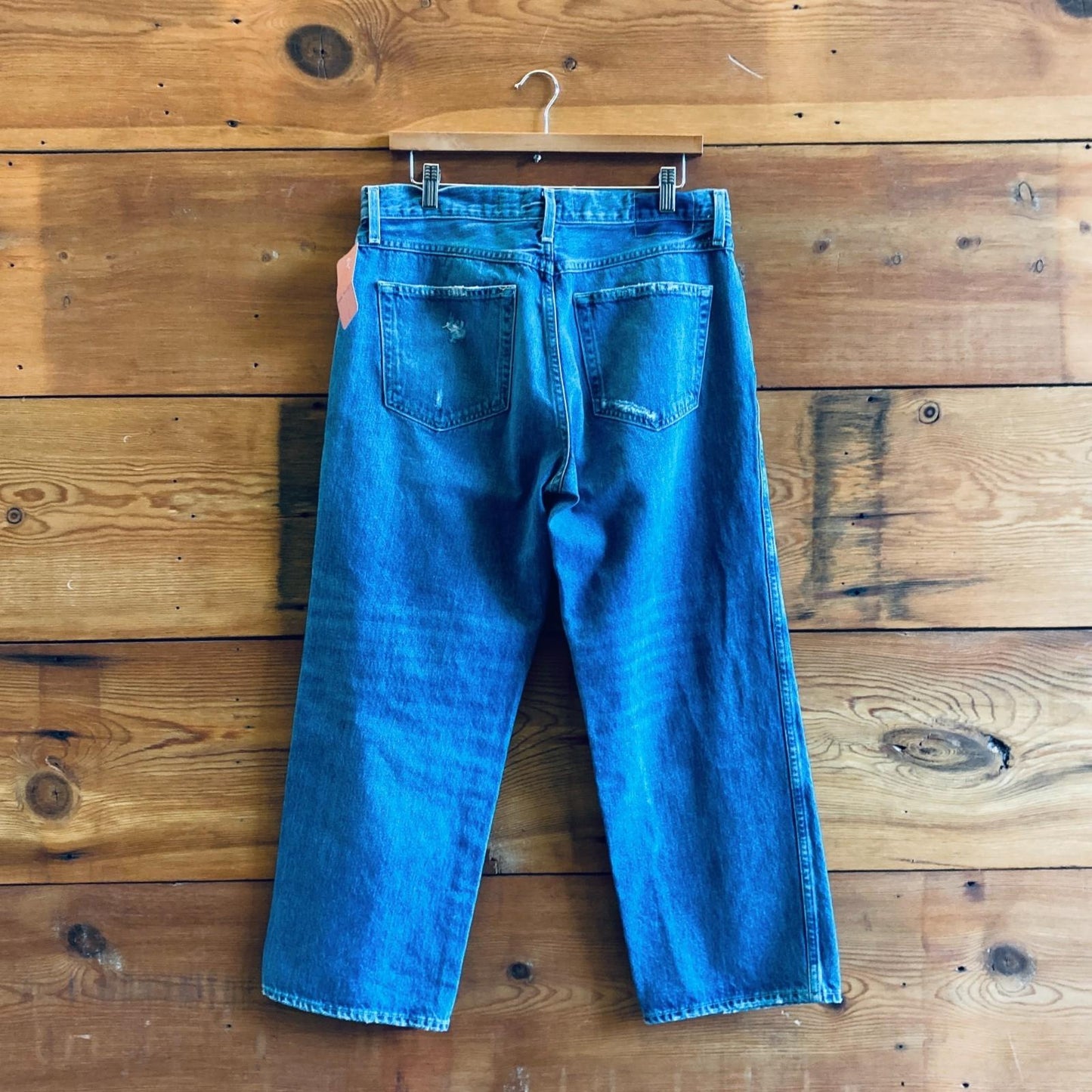 29 - Moussy Vintage TRAFALGAR Low-Rise Straight $360 Jeans 4427SC