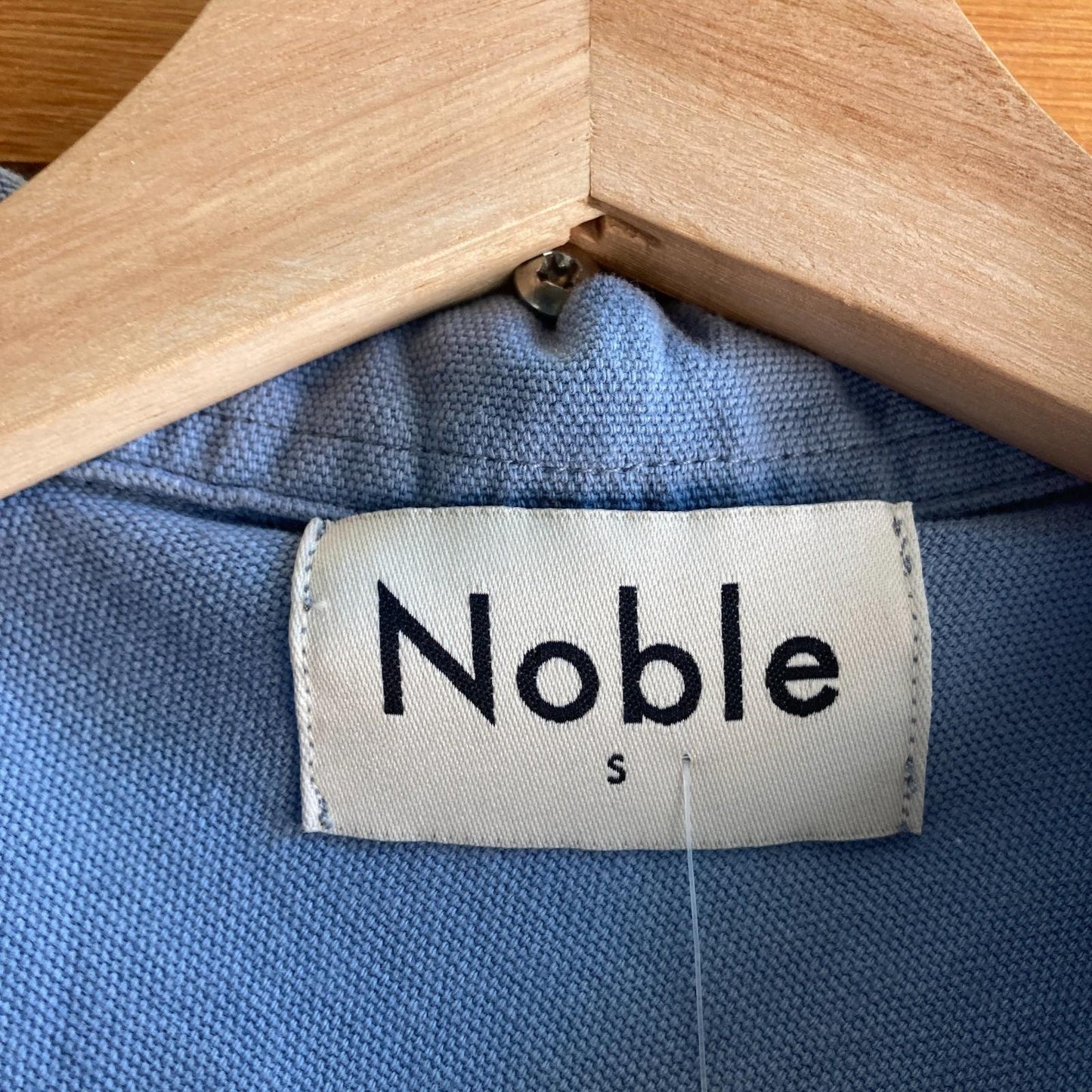 S - Noble Pebble Blue $168 Sleeveless Utility Zip Front Romper 0916VB