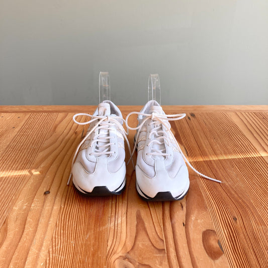 5.5 - Yohji Yamamoto Y-3 White Sneakers Womens Low Classic Shoes 0510ZQ
