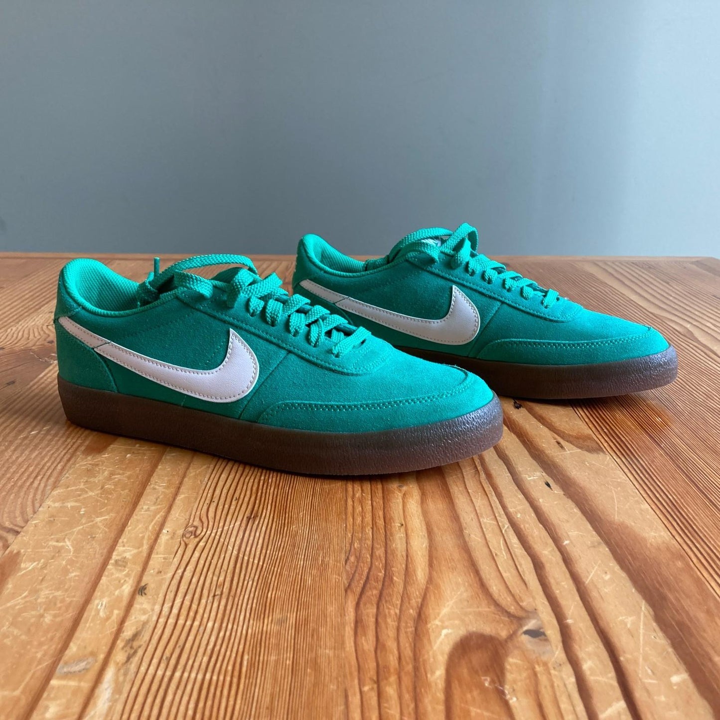 9 Mens - Nike Stadium Green Suede Leather Killshot 2 Sneakers Shoes NEW 1009EF
