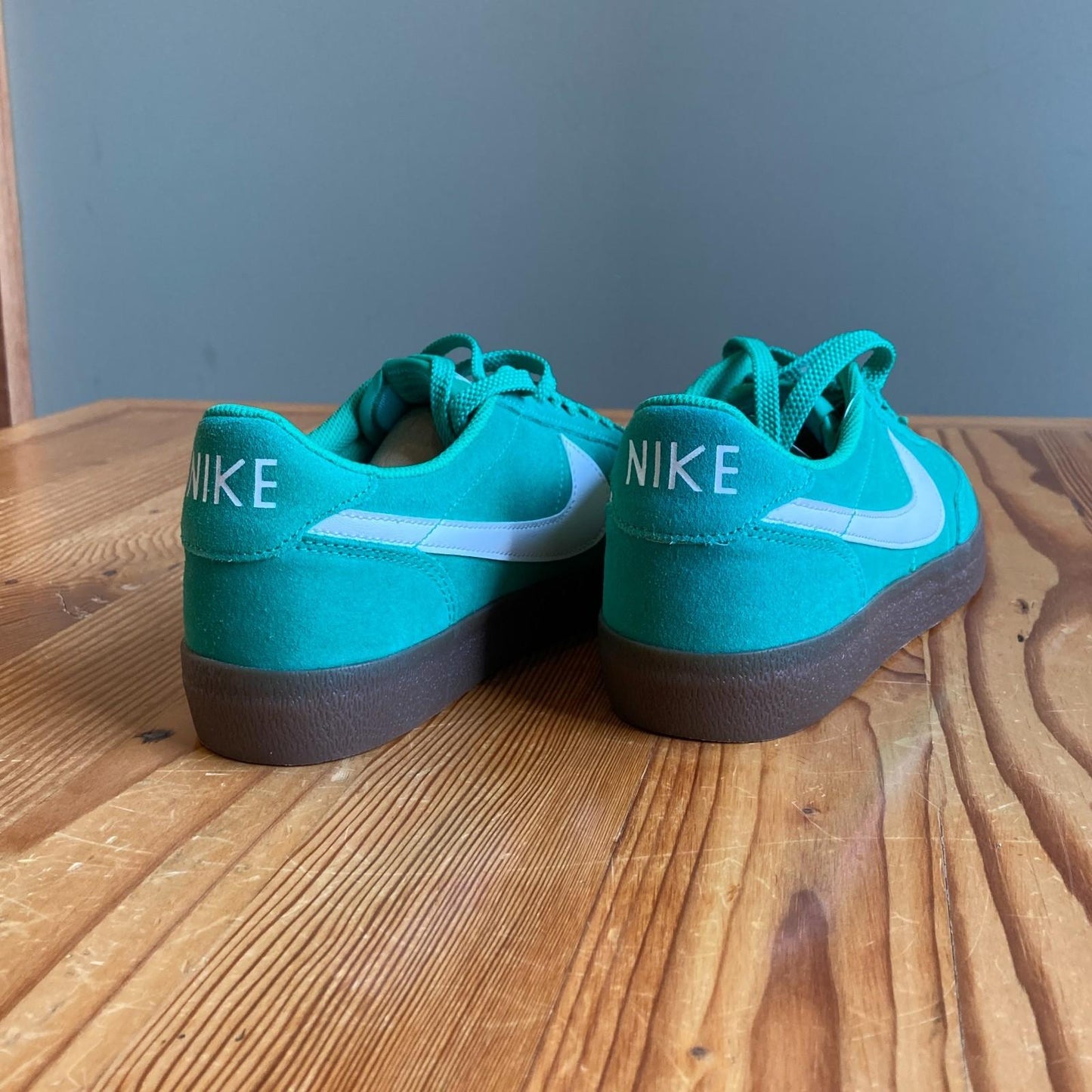 9 Mens - Nike Stadium Green Suede Leather Killshot 2 Sneakers Shoes NEW 1009EF