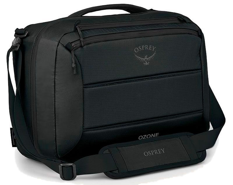Osprey Black Ozone Boarding 20L Messenger Laptop Carry On Travel Bag NEW 1027SS