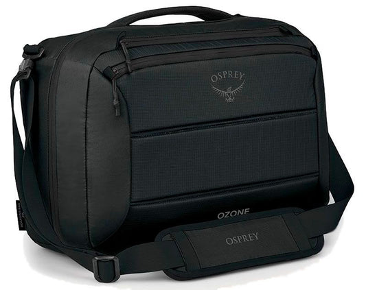 Osprey Black Ozone Boarding 20L Messenger Laptop Carry On Travel Bag NEW 1027SS