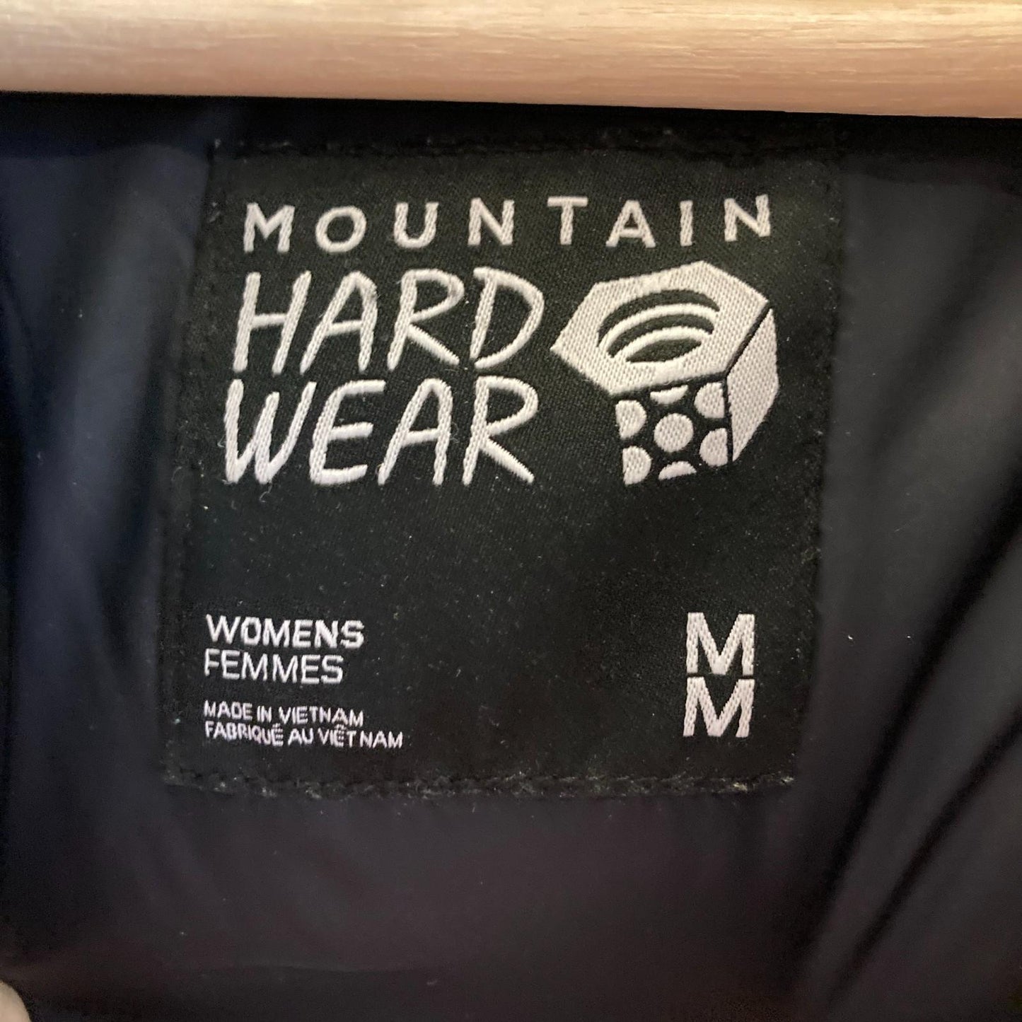 M - Mountain Hardwear Black Super Puffer Warm Zip Up OL5124 Coat 0807OS