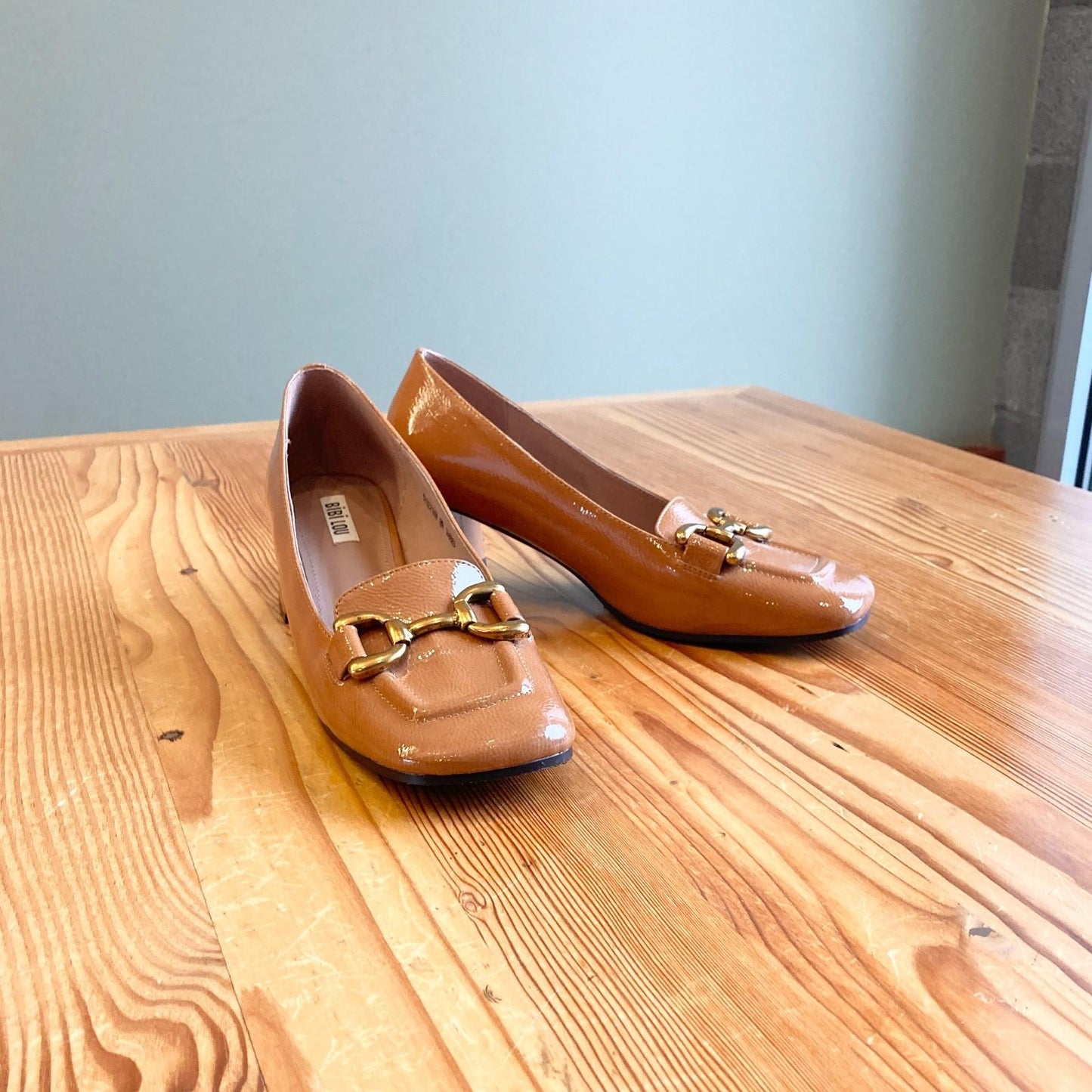 42 / 10.5-11 - Bibi Lou Anthropologie Patent Leather Pumps Heels Shoes 0530JF