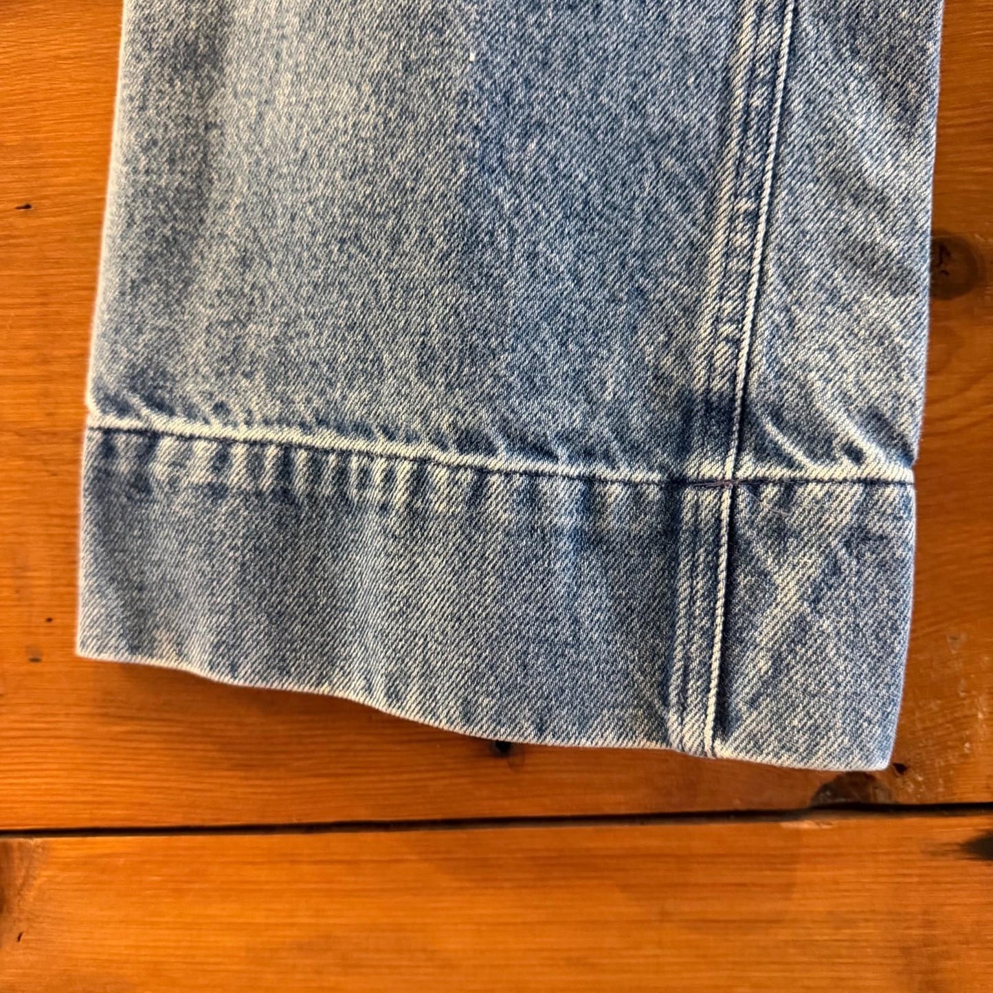 4 - APiece Apart Merida Wide Leg Jeans High Waisted Denim Blue Jeans 1107LM