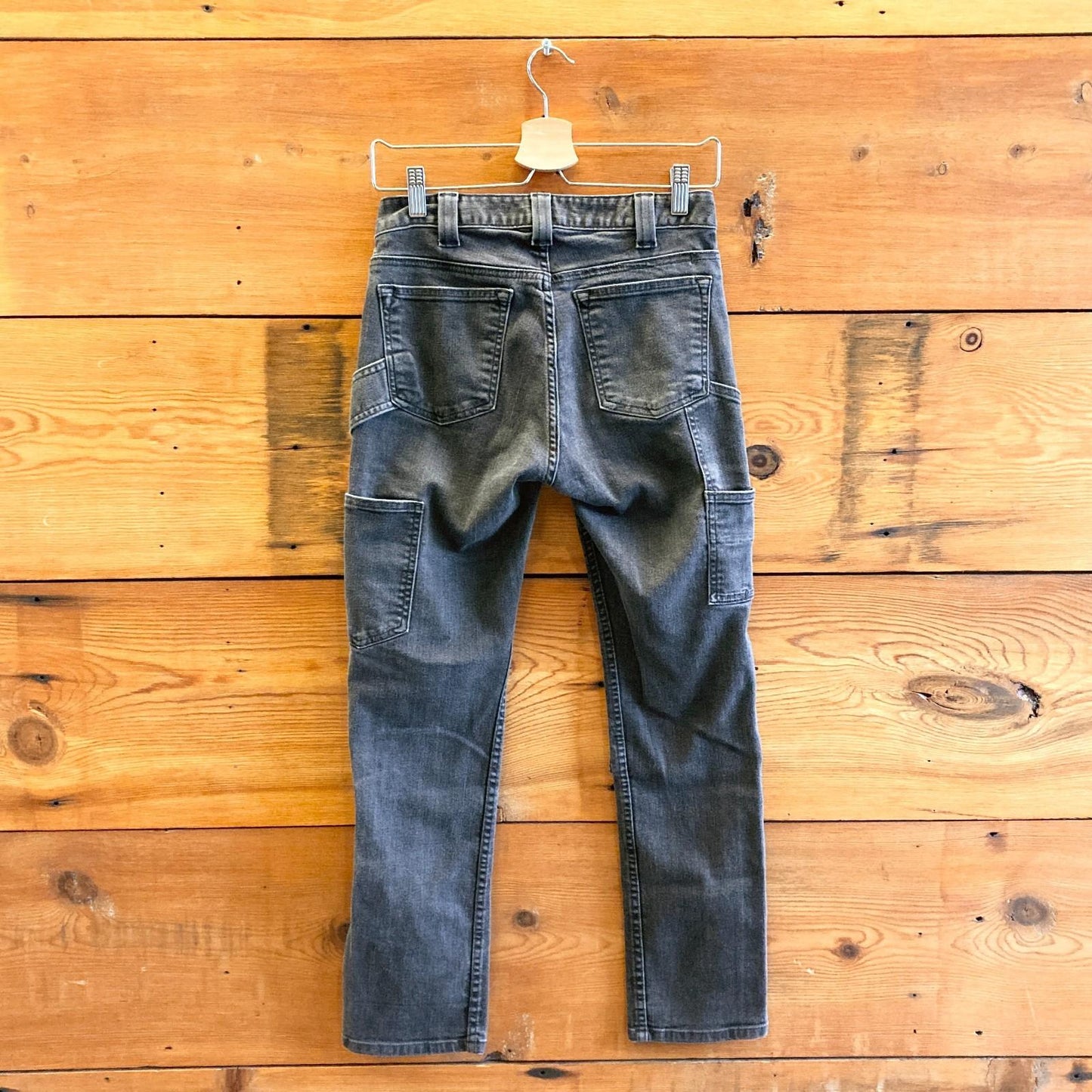 2 / 28 - Dovetail Workwear Black Maven Reinforced Knee Carpenter Pants 3333MC