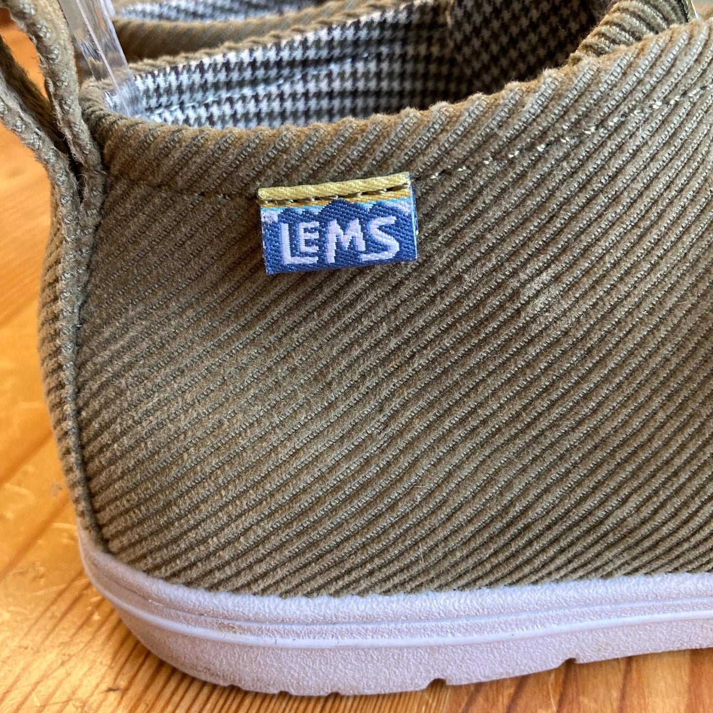 7.5 WMNS - LEMS Green Corduroy Low Top Chukka Lace Up Shoes 0509GF