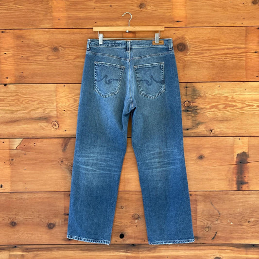 32 - AG Adriano Goldschmied Brinley Mid Rise Straight Womens Jeans 1029ML