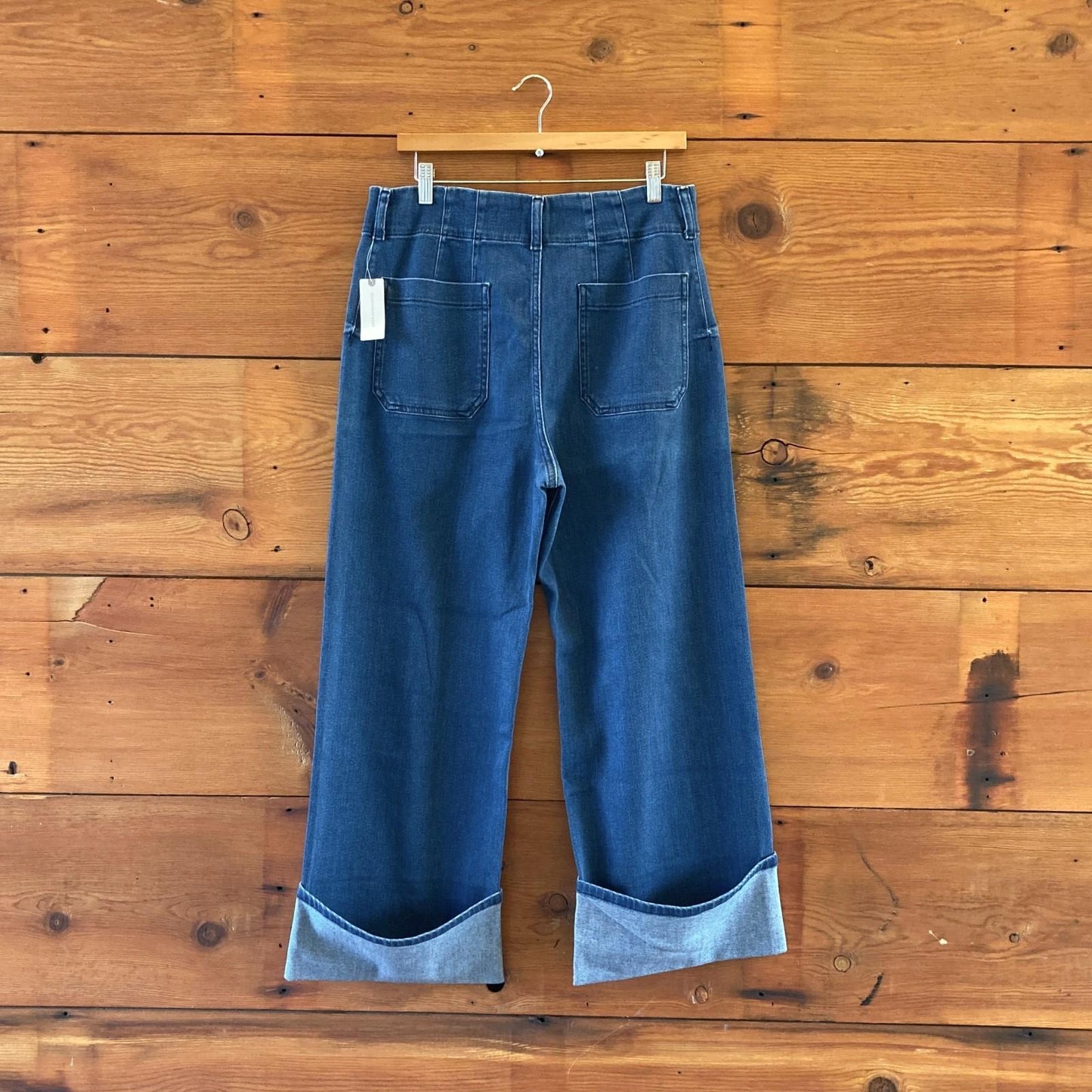 31 - Maeve Anthropologie NEW The Colette Cropped Wide Leg Jeans 1029ML