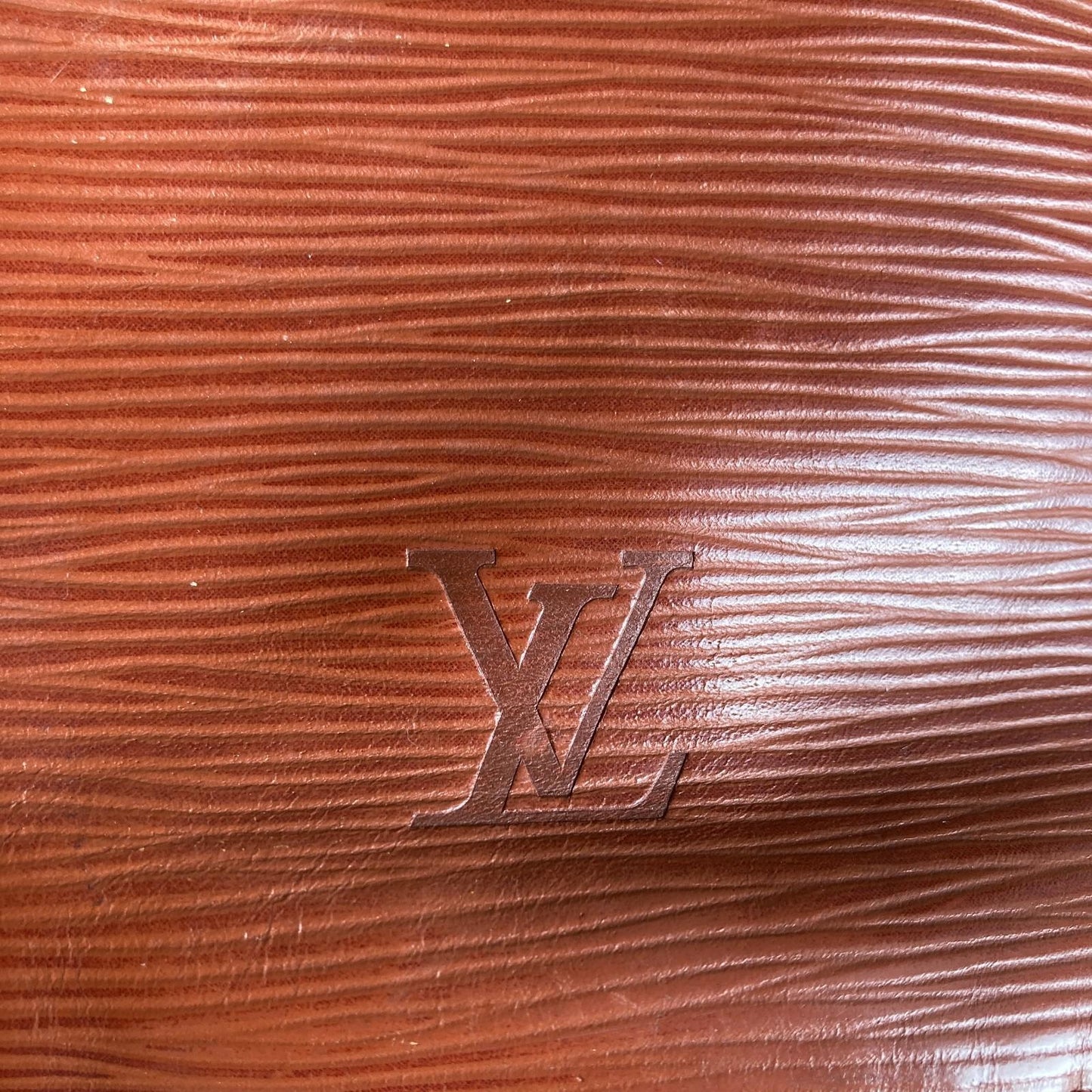 Louis Vuitton Kenyan Fawn Cipango Petite Epi Noe Drawstring Bucket Bag 1203TR