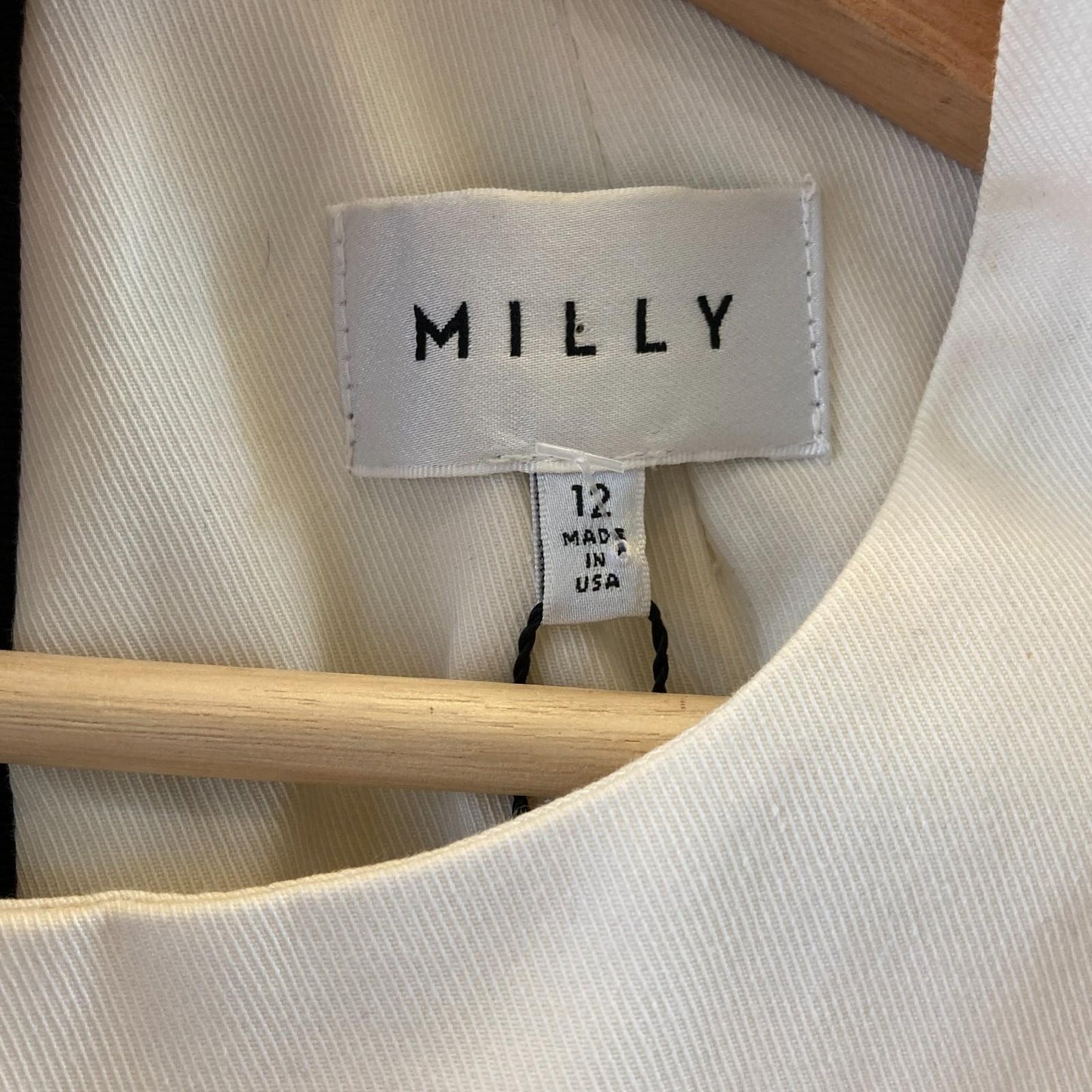12 - Milly White Sleeveless NEW Structured Professional Cocktail Dress 1215KM
