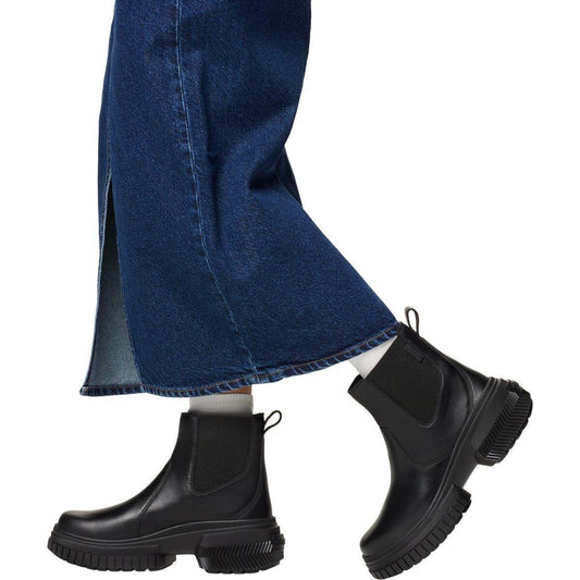 7 - Sorel Black Ona Ave Women's Waterproof Chelsea Boots 0312IG