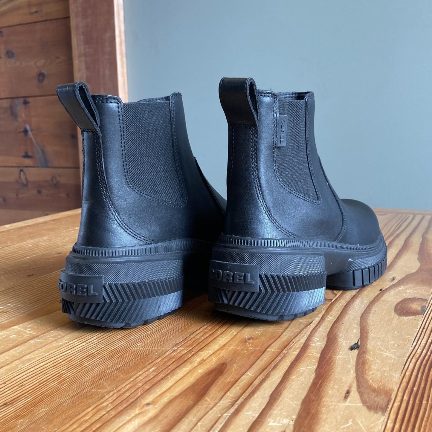 7 - Sorel Black Ona Ave Women's Waterproof Chelsea Boots 0312IG