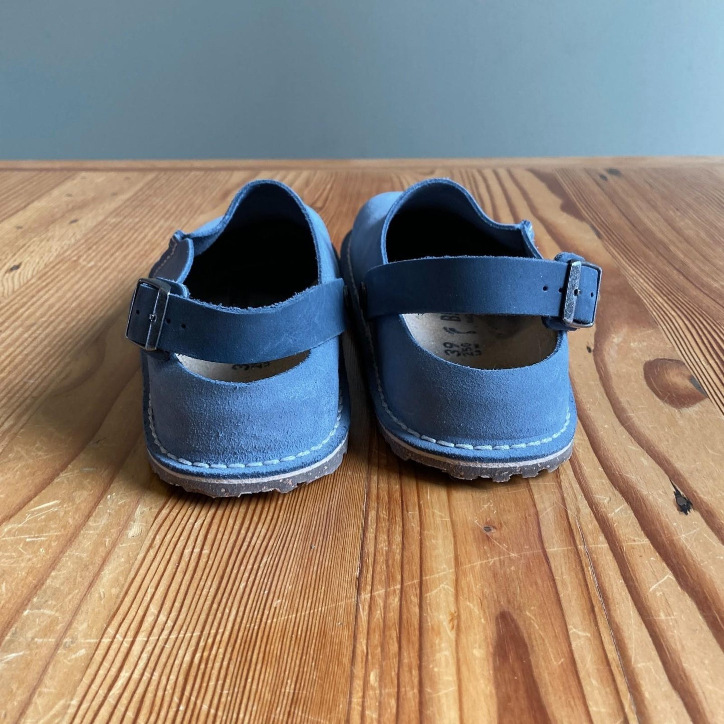 39/ 9- Birkenstock Elemental Blue Suede Lutry Convertible Clogs Shoes NEW 0425SV