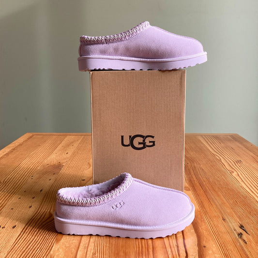 10 - UGG Light Purple Tasman Shearling Lined Womens Slippers NEW w/ Box 0322AS