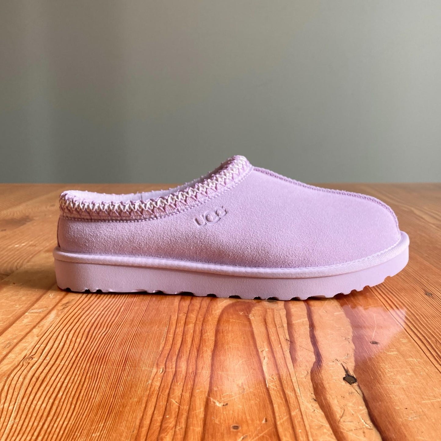 10 - UGG Light Purple Tasman Shearling Lined Womens Slippers NEW w/ Box 0322AS