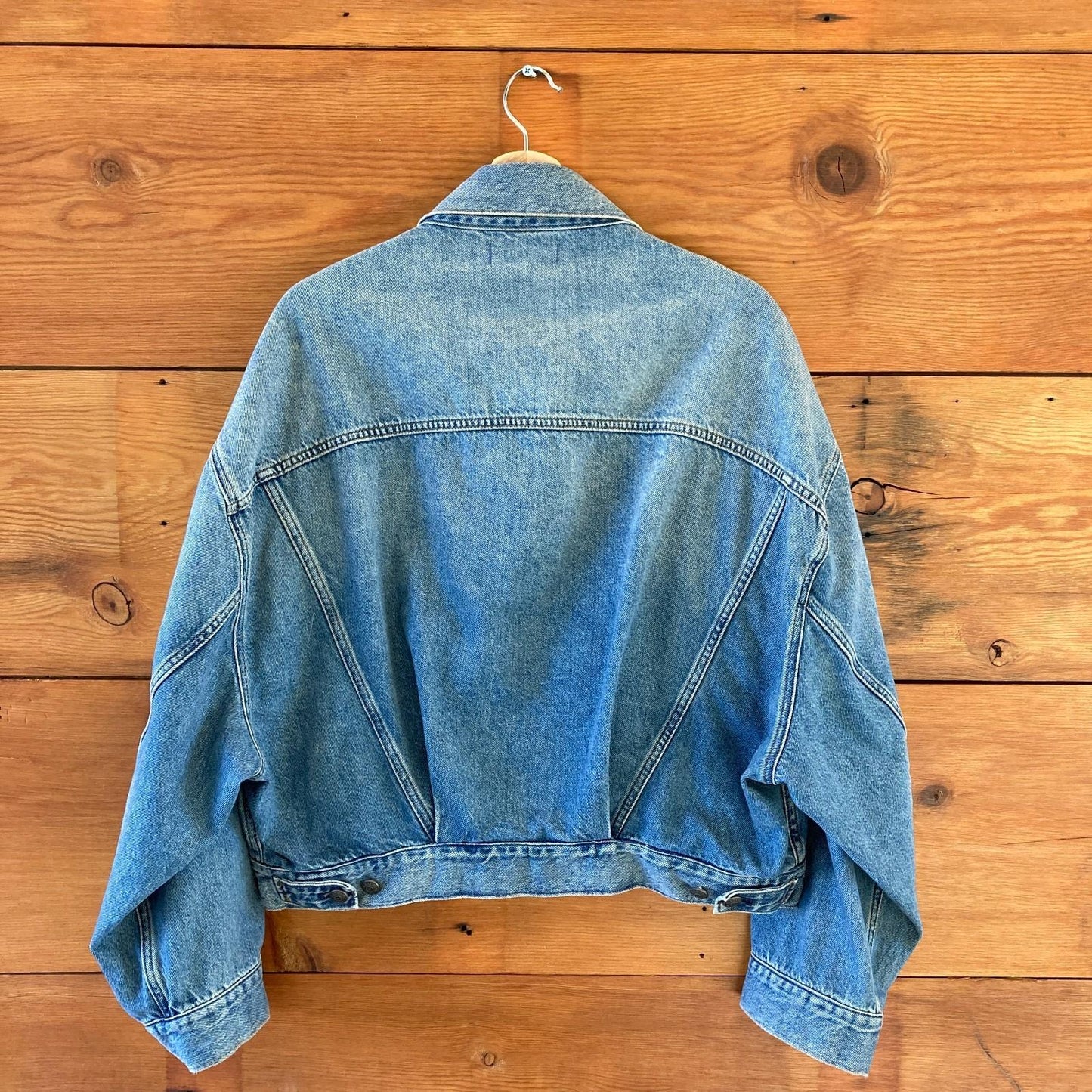 M - Madewell $148 Billings Relaxed Crop Jean Trucker Jacket *sold out 0105MR