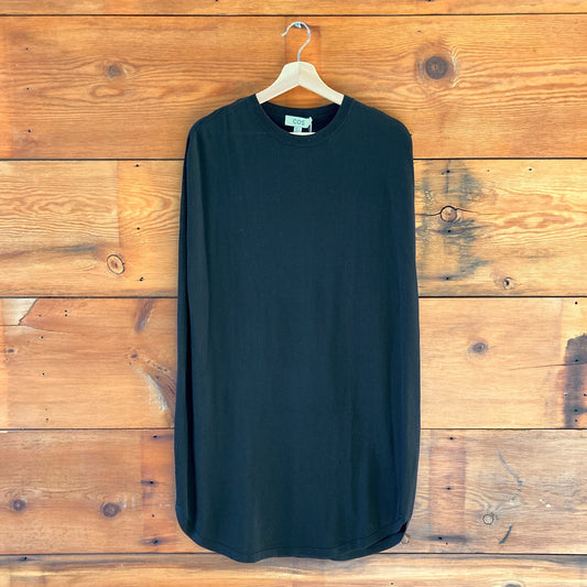 XS - COS Black NEW $179 Sleeveless Black Knit Crew Neck Dress 0619NW