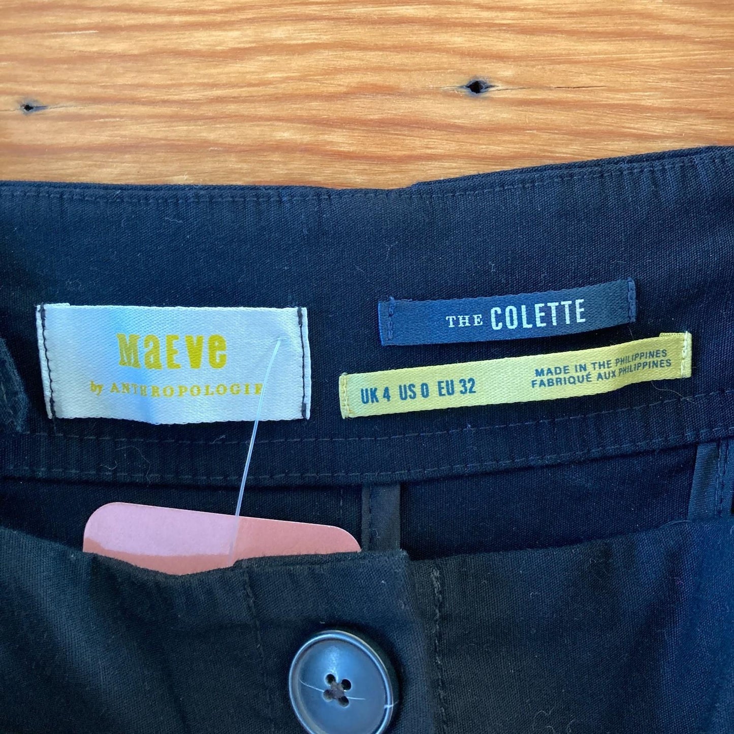 0 / XS - Maeve Anthropologie Black Portside Colette Sleeveless Jumpsuit 0117JK