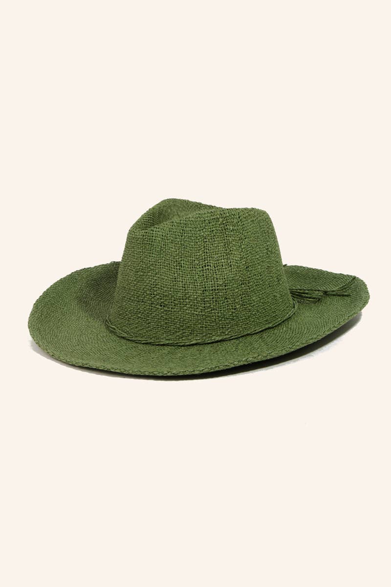 Straw Weave Sun Hat: RU