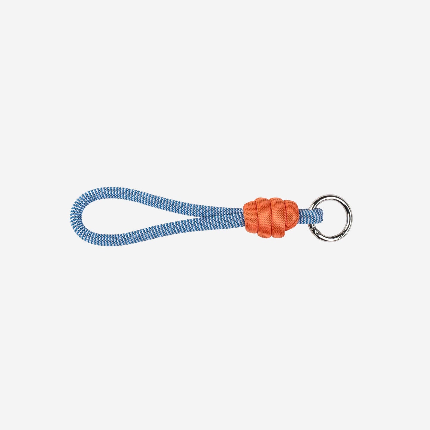 VERLOOP | knits - Colorblock Loop Keychain: Poppy