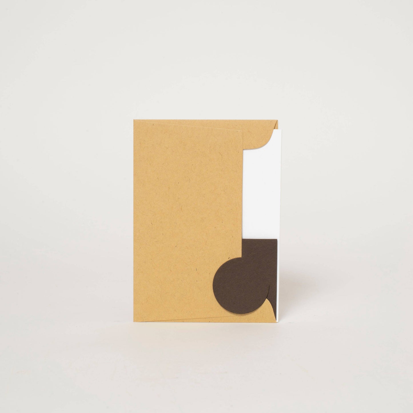 Egg Press Manufacturing - Thank You Meadow Letterpress Greeting Card by Egg Press: Plastic sleeve