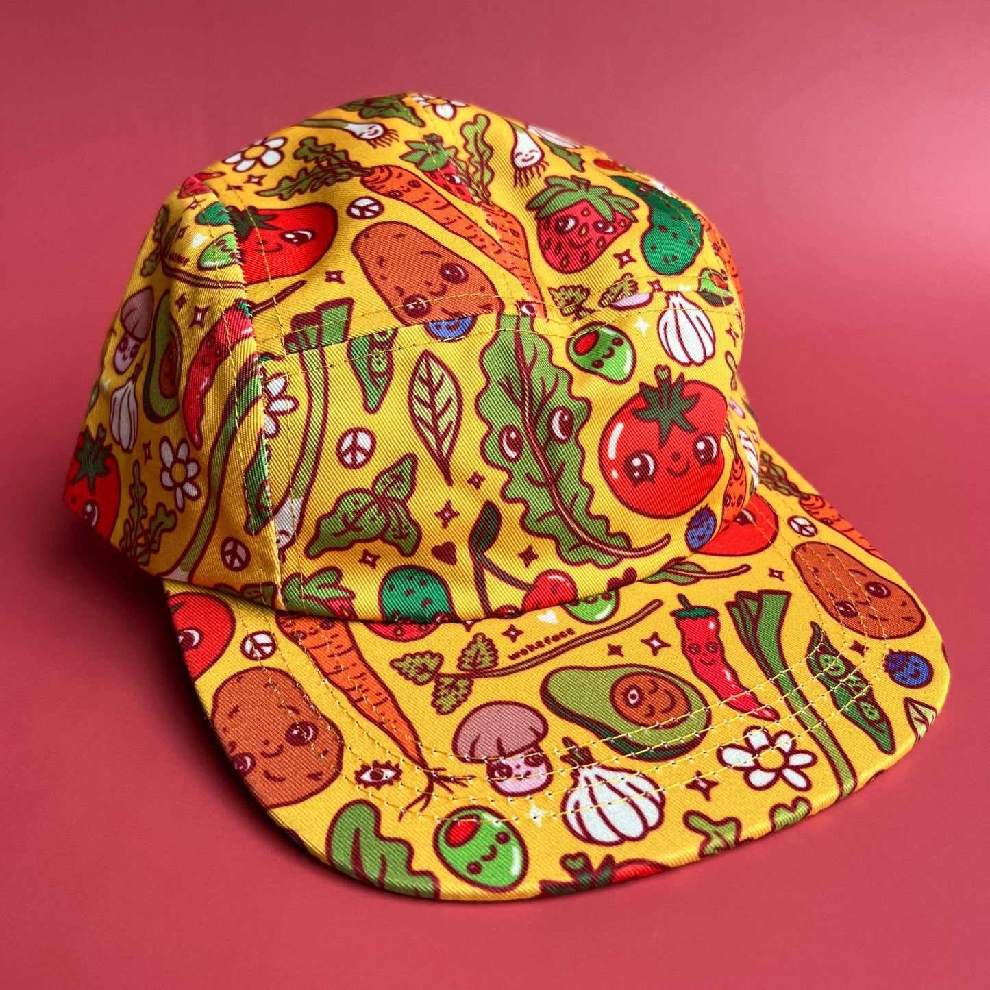 Wokeface - Hat - Vegetables Pattern