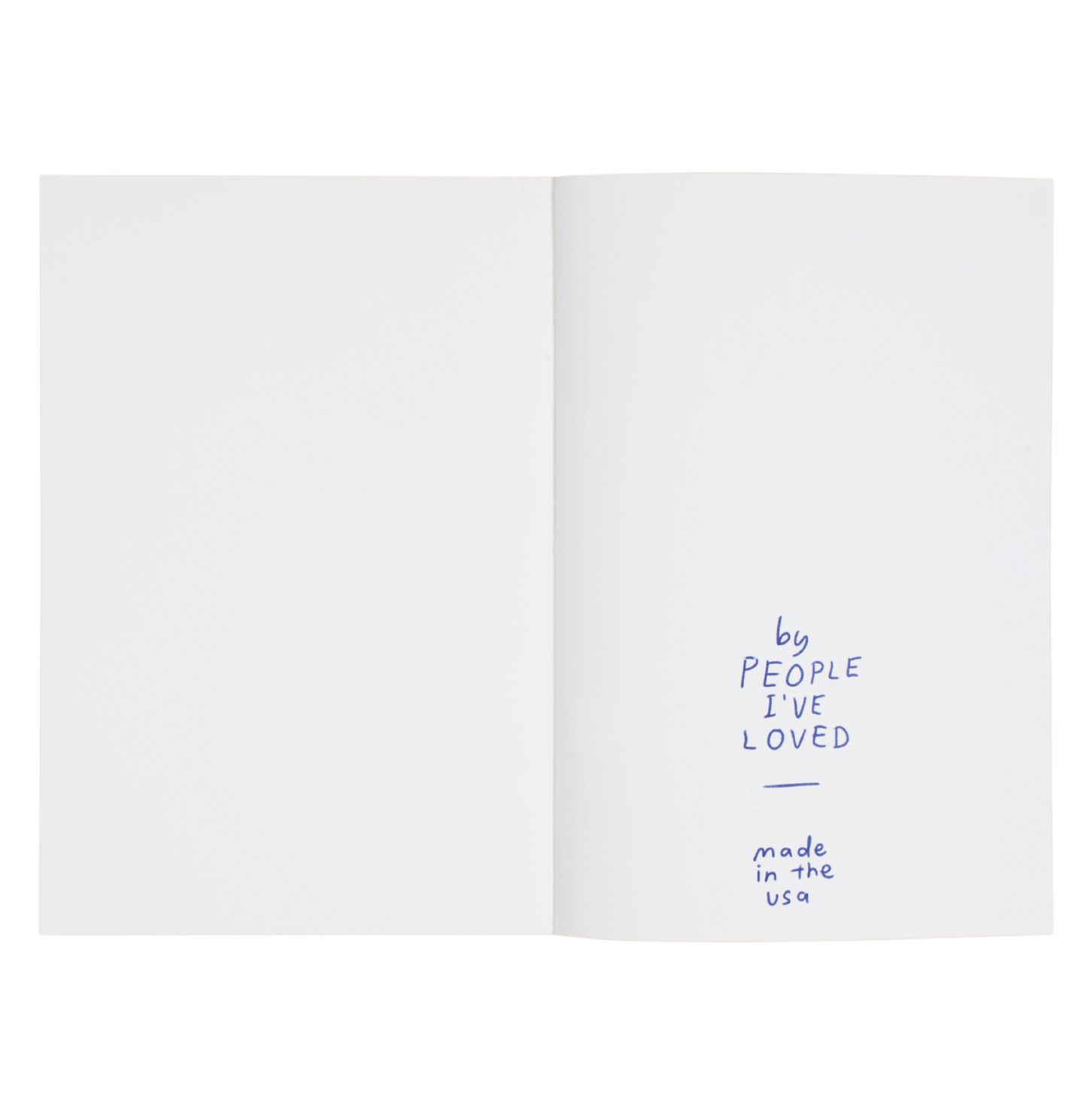 People I've Loved - Only Good Things Notebook