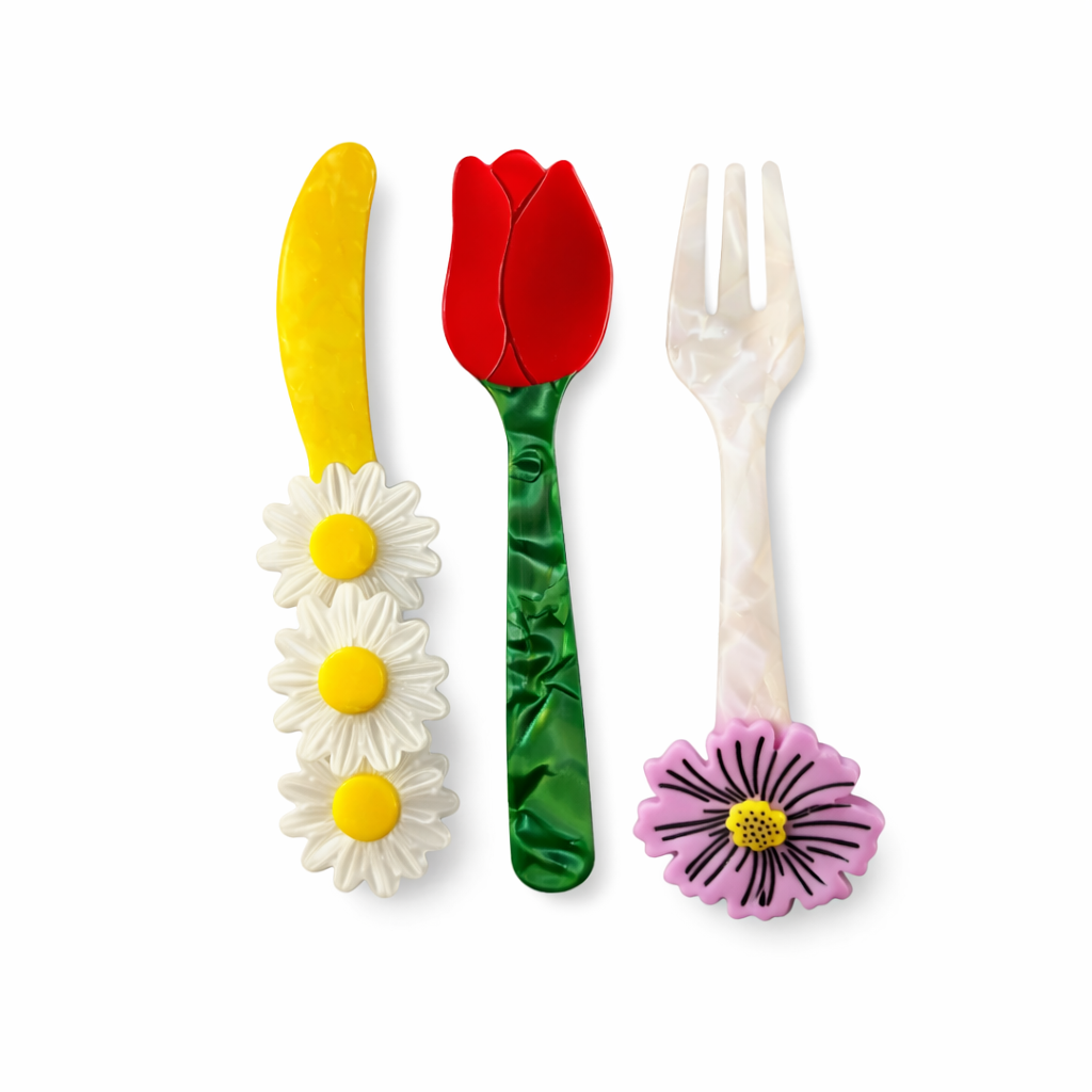 MackBecks - Wildflower Cutlery Set