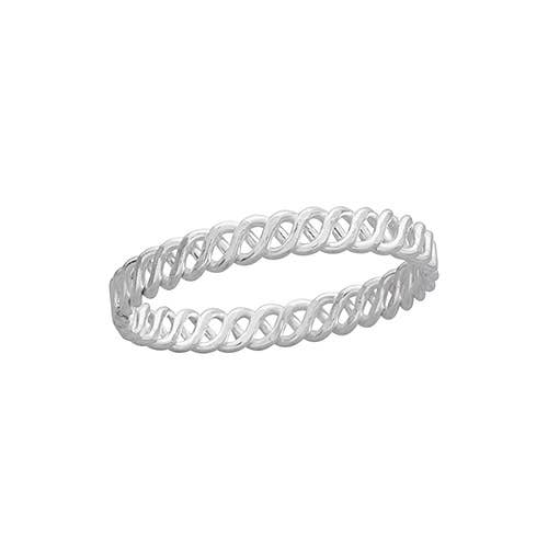 Tiger Mountain Jewelry - Infinite Possibilities Sterling Silver Twist Band: 6