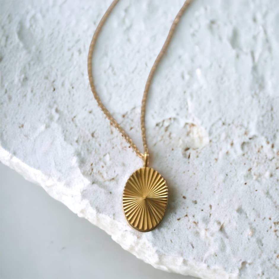 Boem Collection - Oval Burst Necklace