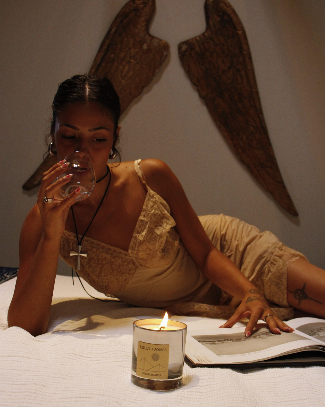 Kelly + Jones - MEZCAL Candle: Blanca