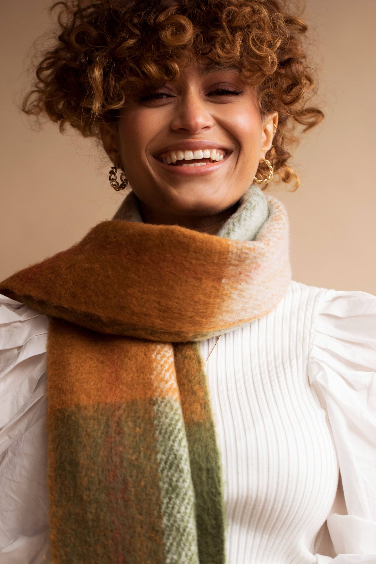Arctic Fox & Co. - North America - The Stockholm Scarf - 100% Recycled - Mossy Spring - FW26